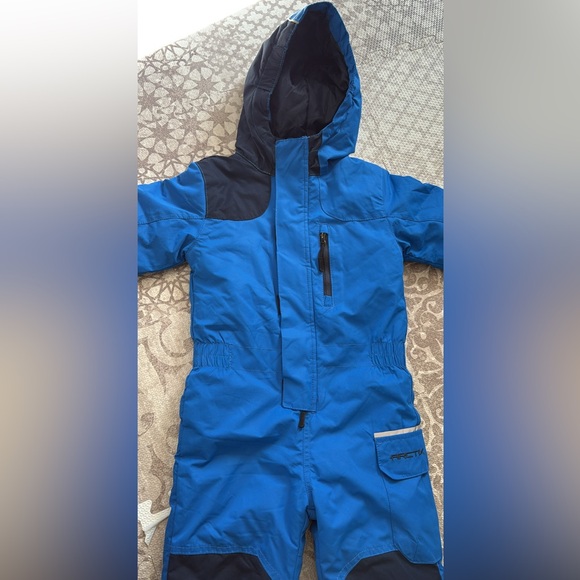 Arctix Blue and Black Kids Snowsuit - Picture 3 of 4